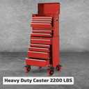 Nefish Swivel Caster Wheel for Cart, 5 Inch Industrial Casters Set of 4 - Heavy Duty Top Plate Casters with Brake 2200 Lbs, 360 Degree Polyurethane Wheels for Cart, Trolleys, Furniture, Equipment