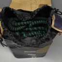 200 ft Expanding Garden Hose - Kink Free Flexible Water Hose 200feet with 10 Pattern Spray Nozzle,3/4 Solid Connectors, Retractable Latex Core -Lightweight Expandable Garden Hose