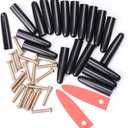 WinSpin Spinning Wheel Red Pointer, Pegs & Nuts Replacement Kit Prize Wheel Replacement Parts for Game Tradeshow Carnival, (20 Pegs, 20 Nuts and 2 Pointers)