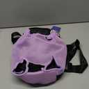 Pawaboo Pet Carrier Backpack, Adjustable Pet Front Cat Dog Carrier Backpack Travel Bag, Legs Out, Easy-Fit for Traveling Hiking Camping for Small Medium Dogs, Large Size, Purple