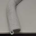 Dot&Dot Twist Memory Foam Travel Pillow for Airplanes - Travel Neck Pillow for Sleeping - Airplane Pillow for Neck Support, Chin, Lumbar and Leg - Adjustable, Bendable Neck Roll Pillow (Gray)