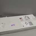 Pull-Out Trash Can for Cabinet -10 Gal / 40 qt  Heavy-Duty Chrome, Smooth Slide with Trash Bag Storage  Fits 11" Cabinet Opening (Bin Not Included)