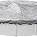 Robelle 24 ft Premium Leaf Net Winter Pool Cover for Above Ground Pools, 27'