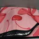 Bow Cherry Pink Windshield Sun Shade Blocks UV Rays Sun Visor Protector Sunshade Accordion Folding Sun Reflector Auto for Car Truck SUV to Keep Your Vehicle Cool