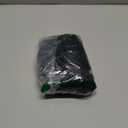 ZAFUL Bikini Sets for Women Triangle Textured Plunging High Cut Cheeky Bikini Swimsuits Two Piece Bathing Suits (Large, Black)