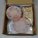 Thyle 24 Vintage Christmas Ornaments Team Appreciation Gifts for Employees Christmas Acrylic Tree Ornament Thank You Cards Inspirational Appreciation Gifts for Coworker Staff Women Volunteer