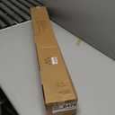 KAMANINA 1 Inch Double Curtain Rods 66 to 120 Inches (5.5-10 Feet) Telescoping Heavy Duty Drapery Rod for Windows 54 to 115 with Twisted Cage Finials, Antique Bronze