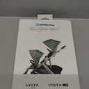UPPAbaby Upper Adapter for Vista, Vista V2, and Vista V3 Strollers/ Compatible with Bassinet, Toddler Seat, Aria, Mesa V2, or Mesa Max Infant Car Seats / Quick + Secure Attachment / 1 Set