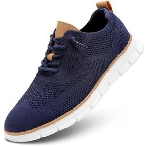 Men's Oxfords Business Shoes Fashion Mesh Casual Dress Walking Sneakers Comfortable Lightweight Soft Sole 47
