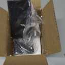 Palonu 2 Pcs Christmas Silver Stocking Holders, Heavy Duty Mantle Hangers with Non-Slip Pad, Weighted Stocking Hooks Christmas Ornaments for Xmas Holiday Fireplace Shelf Window Decoration