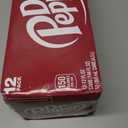 Dr Pepper Soda, 12 fl oz cans, 12 pack (EXP 11/01/26)