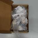 6 Pack Solid Cabinet Knob Warm Gold Kitchen Drawer Knob Champagne Bronze,Euro Style Dresser Knob Antique Brass Furniture Hardware,Diameter:1-1/5 "