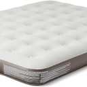 Amazon Basics Inflatable Air Mattress Queen with Built-in Pump, 600lb Capacity