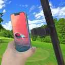 【2025 Upgraded】 Strong Magnetic Cell Phone Holder Attaches to Steel Surfaces, Golf Cart Accessories for EZGO Club Car Yamaha, Fit All 4.7-6.5" Cell Phones
