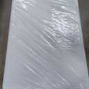 BestOffice 8FT Picnic Table Folding Table Camping Table Plastic Table Fold Up Table Lock for Party Event,White