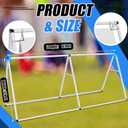 Gisafai Horizontal Banner Frame 3ft x 8ft Sideline Banner A Frame Portable Weather Resistant Backdrop A Stand Sign Holder for Outdoor Indoor Sporting Promotion and Advertising Events Display