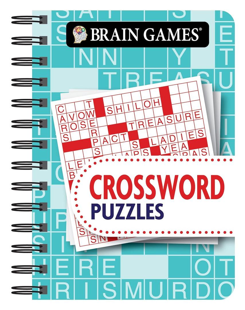 Brain Games - To Go - Crossword Puzzles, Spiral-bound – March 31, 2020