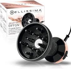 Bellissima Diffon Ceramic Diffuser Hair Dryer for Curly Hair  2in1 Blow Dryer with Diffuser  Reduces Frizz, Defines Curls, Volumizes  Lightweight, Compact, Easy Hold Handle