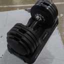 CAP Barbell ADJUSTABELL Adjustable Round Dumbbell Weights - Singles & Pairs | 12.5 lb, 25 lb & 55 lb | Multiple Handle Options