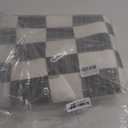 jinchan 3x5 Checkered Area Rugs for Kids Room - Machine Washable Soft Rug Modern Geometric Lattice Non-Slip Carpet for Nursery Playroom Bedroom Entryway Living Room Dining Room Home Office Grey