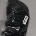 yuehong Short Black Curly Fluffy 70s Afro Wig 80s Disco Rocker Wig Heat Resistant Synthetic Fibers Durable Breathable Costume Hair for Unisex(Black)