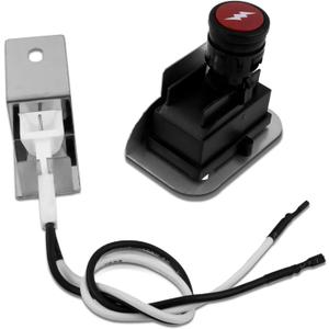 Grill Igniter KIt 80475 for Weber Q120 Q220 Series Grills Electronic Igniter Replacement Parts, Grill Push Electric Button Starter Kit Replacement for Weber Baby Q Parts 516002 566002 566014