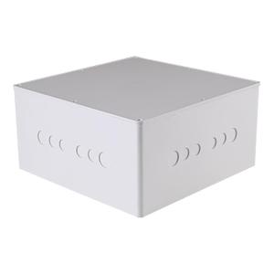 12" x 12" x 6" PVC Plastic Junction Box with Pre Molded 3/4" & 1" Punch in Holes Waterproof Electrical Boxes Project Junction Conduit Box for Electrical Outdoor Enclosure