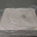 Amélie Home Faux Fur Reading Pillow with Pocket for Sitting in Bed, Adult Backrest Bed Pillow with Washable Cover for Lounging, Watching TV/Gaming/Resting/Post/Surgery/Nursing, Light Pink 25 inches (L)