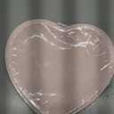 20 Pcs Heart Shaped Plates, 9" Love Paper Plates Disposable Plates Valentine Paper Plates, Dessert Plates Dinner Plates Decorative Tableware for Valentine Anniversary Birthday Wedding Party