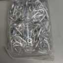 Blulu Ar500 Shooting Targets Target Hangers and Gong Targets Combo Pack Steel Chain Kit Hardware for Hanging Shooting Practice Recreational Use (Silver)