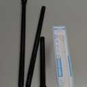 AIZESI 24-46 Inch Black Tension Rod, 4Pcs Spring Tension Curtain Rod, No Drilling, Adjustable for Window, Kitchen, Closet, Doorway