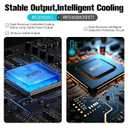 4 Channel Amplifier Car Audio&A/B Audio Amp 2/4 Ohm,24h Stable Output&Strong cooling,Regulable Pass Filter,4 Channel Amplifier,Max RMS7000W,Lossless quality&Bass Boost,Circuit Safe,Bridgeable,Use easy