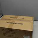 Clear Storage Bins with Lids,4 Tier Plastic Bins with Wheels,Stackable Storage Bin,Closet Organizers Box for Bedroom,Living Room,Toy,23 QT Folding Box with Magnetic door (White)