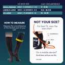Compression Socks for Women & Men (20-30 mmHg) Support for Flying and Travel, Nurses, Sports and Everyday Wear, S/M