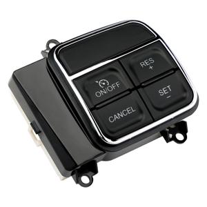 Steering Wheel Cruise Control Switch, Compatible with 2011-2018 Chrysler Dodge Jeep, 200 Town & Country RAM Challenger Grand Caravan Wrangler, and More, Electrical Speed Control, Replaces# 56046094AD