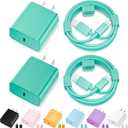 iPhone Charger Fast Charging,[MFi Certified] 2Pack 20W Type C Fast Charger Block with [10FT&6FT] USB C to Lightning Cable Compatible for iPhone 14/13/12/11 Pro Max/Xs Max/XR/X,iPad