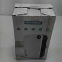 Dehumidifier, Dehumidifiers for Home (1000 sq.ft), 98 OZ Dehumidifier for Basement Bathroom Bedroom, Auto Shut Off Dehumidifiers, Timer Setting, Digital Display, Drain Hose, 7 Colors Light, Black