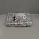 Washable Area Rug - 2x3 Small Entryway Rug Front Indoor Doormat, Vintage Distressed Entrance Thin Rug Non Slip Carpet for Kitchen Bathroom Bedroom (Beige & Taupe)