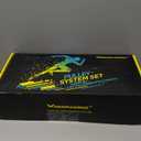 RENRANRING Pulley System, Weight Cable Pulley System for Home Gym,Cable Machine Attachment with 2 in 1 LAT Pull Down Bar,Tricep Rope,Long Strap,Exercise Handles for Biceps Curl, Forearm (Black)