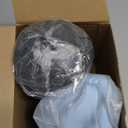 Ripeng 2 Pcs Round Cervical Roll Cylinder Bolster Neck Pillow and Memory Foam Lumbar Support Pillow for Bed Sleeping Lower Back Pain Support with Removable Washable Cover