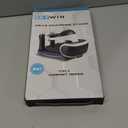 Skywin PSVR Stand for PlayStation VR Headset and Move Controllers  Charging and Display Station, Gift for Christmas, Birthday Gift, Easter Surprise, and Holiday Present Idea for Gamers, Teens & Men