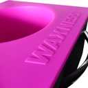 Waxness Non-Stick Silicone Bowl Insert for Wax Warmers Pink, Fits 5.5 lb Warmers, Easy Clean Flexible Wax Pot Liner for Professional Use.