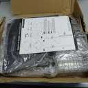 Bird Feeding Station Kit with Squirrel Baffle Bird Feeder Pole with Suet Cage Mesh Tray Fruit Hook Double W Hook for Attracting Wild Birds and Hanging Planter Hanger Lights