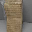 11x11x11 Cube Storage Bins Set of 4, Storage Baskets for Shelves, Natural