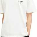 Men's Underground Short Sleeve Crew Neck Shirt (X-Large, Ashen White)