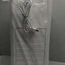 Evaporative Air Swamp Cooler, 22-inch Oscillating Fans that Blow Cold Air, Portable Air Conditioner with Ice Packs, Remote, AC Unit for Indoor, White