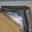 STARBY Heavy Duty Shelf Brackets (2 Pack) - Designer Metal Corbels for Mantels, Countertops and Decorative Shelving - 500# Capacity - Wrought Iron Black - 2 Pack (12" x 12" x 2")