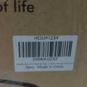 HOUSE DAY Heavy Duty Plastic Hangers 60 Pack, Non Slip Clothes Hangers with Rubber Pads and 360° Hook - Thin 0.2 Inch, Space Saving Coat Hanger Grey, Closet Organizer for Shirt, Pants, Suit, Skirt