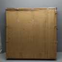 Land Guard 20 Panels No Dig Decorative Garden Fence with Gate for Yard, 30 in(H) x 50 ft(L) Removable Dog Fence Outdoor for Yard, Rustproof Metal Animal Barrier Ground Stakes