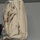 Nestl Beige Cream Duvet Cover Queen Size - Soft Double Brushed Queen Duvet Cover Set, 3 Piece, with Button Closure, 1 Duvet Cover 90x90 inches and 2 Pillow Shams 